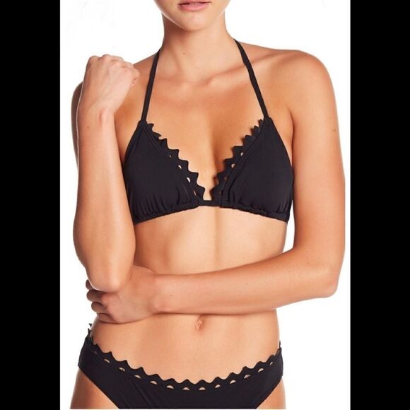 Vince Camuto ric-rack trim bikini. M-top/L-bottom. NWT - Picture 3 of 12